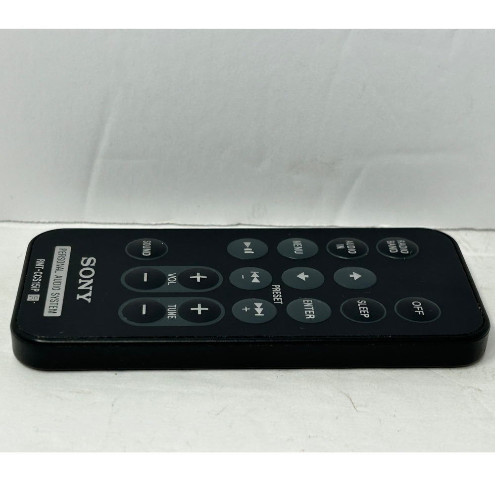 Sony‎ Personal Audio System Remote Control RMT-CCS15iP Replacement OEM - Picture 3 of 9